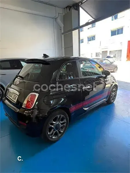 Usado Fiat 500 Pop 69 CV (50 kW) 2015 Negro Berlina