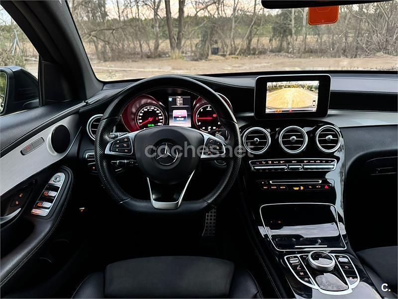 Usado Mercedes GLC220 194 CV (142 kW) 2018 Negro Coupe