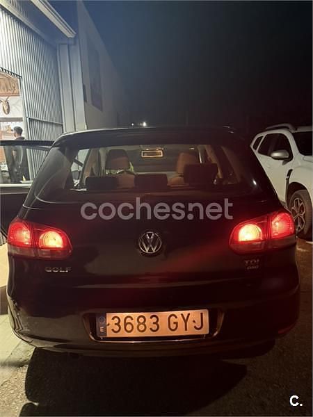 Usado VW Golf VI Sport 105 CV (77 kW) 2010 Negro Utilitario