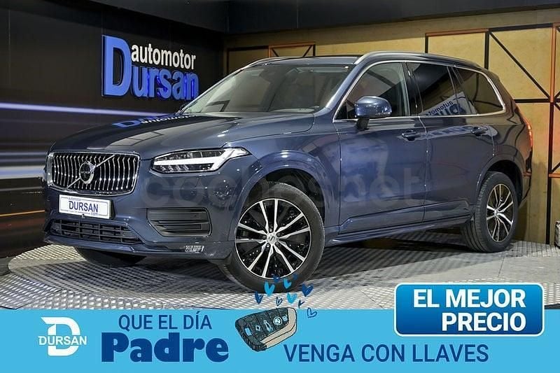 Usado Volvo XC90 Momentum 235 CV (172 kW) 2021 Azul SUV