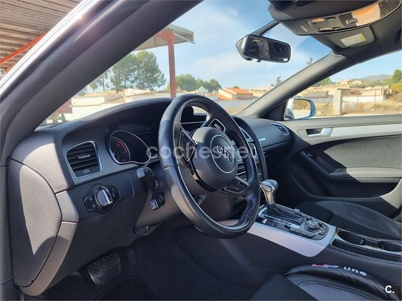 Usado Audi A5 Sportback S-Line 204 CV (150 kW) 2014 Gris / plata Utilitario