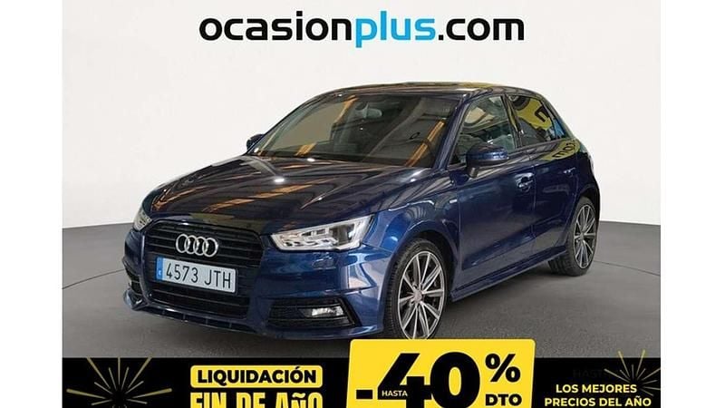 Azul Usado 2016 Audi A1 Sportback S-Line Utilitario | 13.150 € (Precio justo) - Imagen 1/4