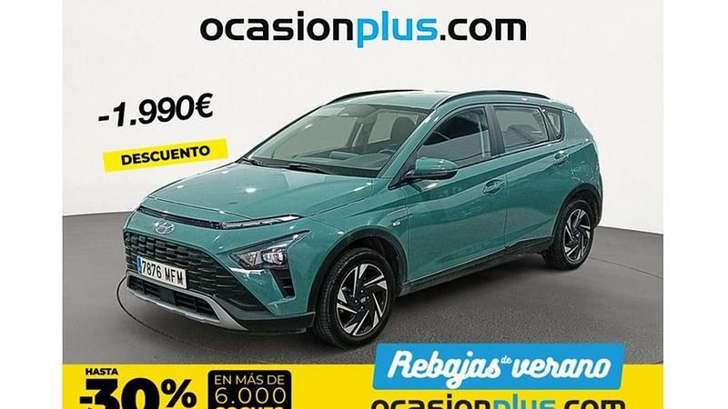 Verde Usado 2023 Hyundai Bayon SUV | 14.178 € (Precio justo) - Imagen 1/4