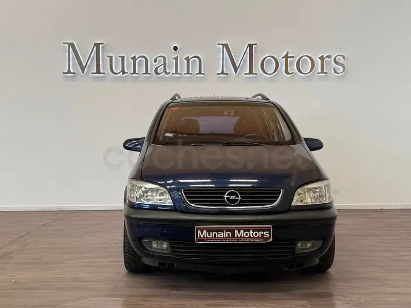 Usado Opel Zafira Comfort 100 CV (73 kW) 2002 Azul Monovolumen