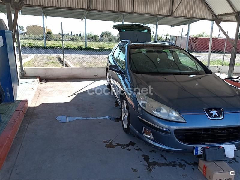 Usado Peugeot 407 Sport 136 CV (100 kW) 2005 Azul Familiar