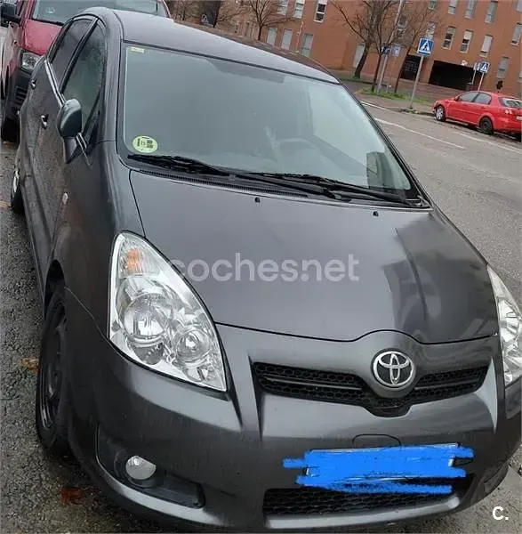 Käytetty Toyota Corolla Verso Luna 136 HP (100 kW) 2008 Oranssi Tila-auto