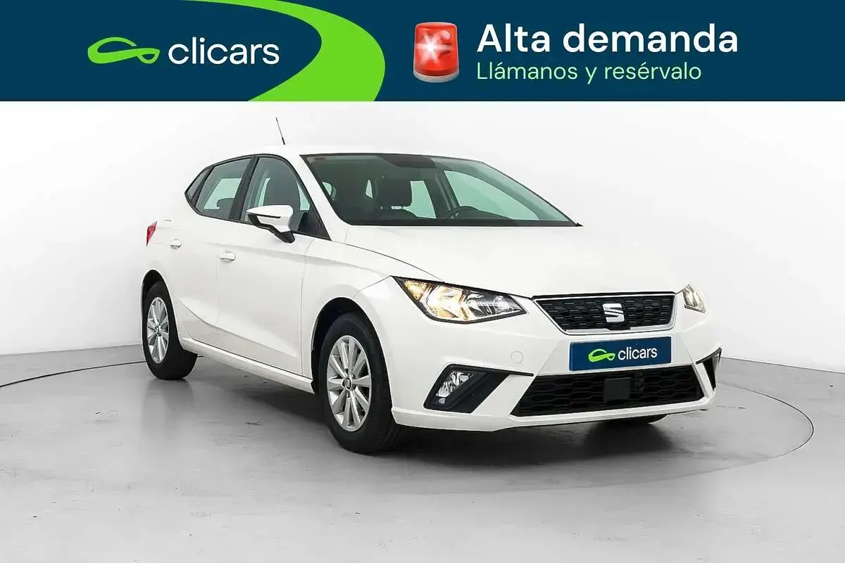 Usado Seat Ibiza Style 80 CV (58 kW) 2019 Blanco Utilitario