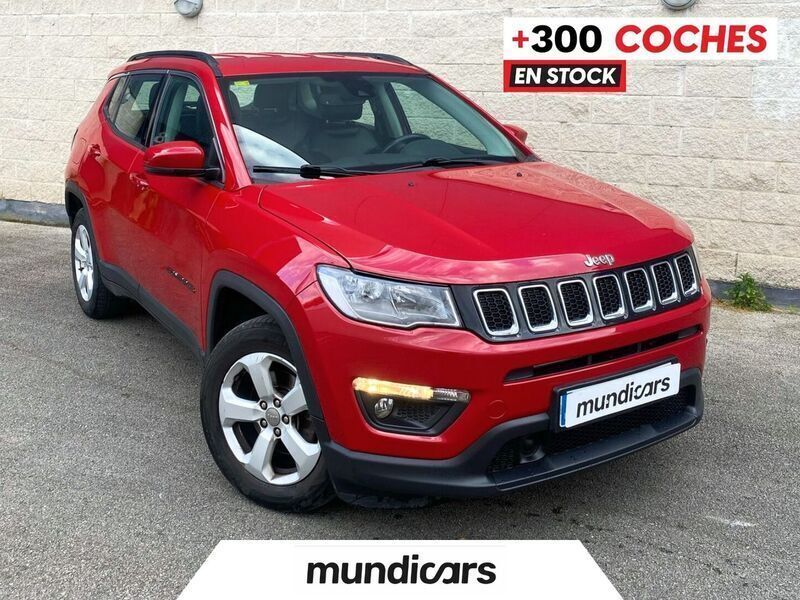 Rojo Usado 2018 Jeep Compass Longitude SUV | 14.990 € (Buen precio) - Imagen 1/4