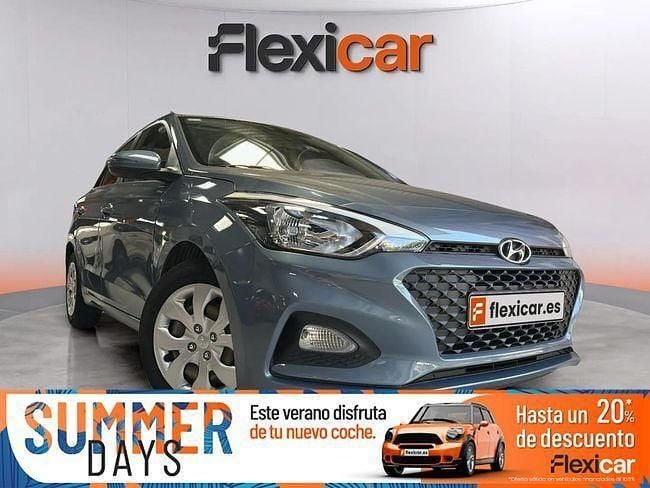 Azul Usado 2019 Hyundai i20 Berlina | 10.990 € (Precio justo) - Imagen 1/4