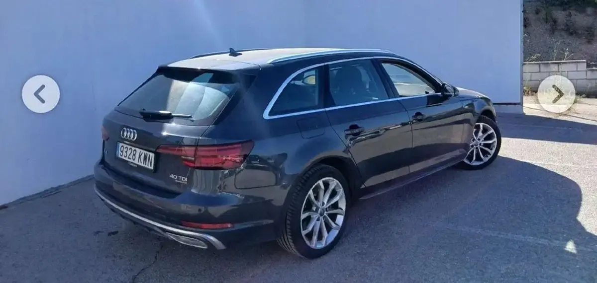 Usado Audi A4 S-Line 190 CV (139 kW) 2019 Gris Familiar