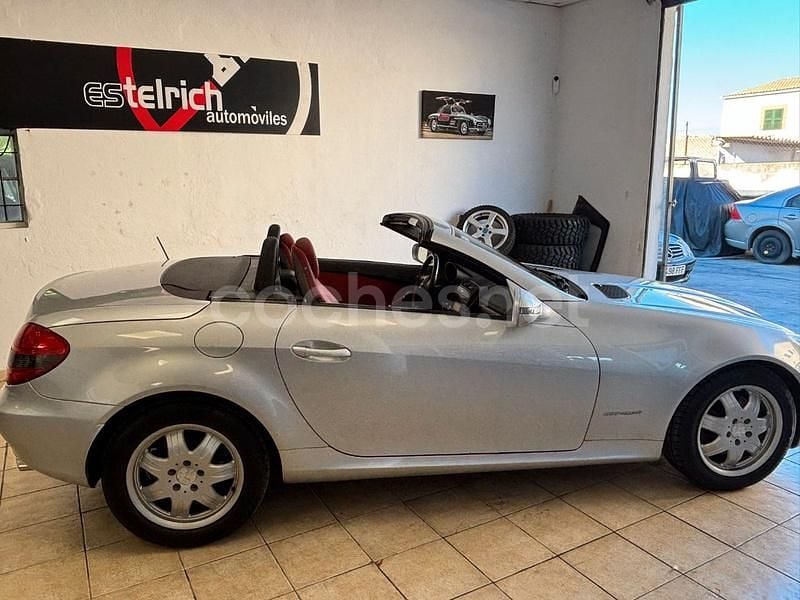 Usado Mercedes SLK200 184 CV (135 kW) 2008 Gris Descapotable