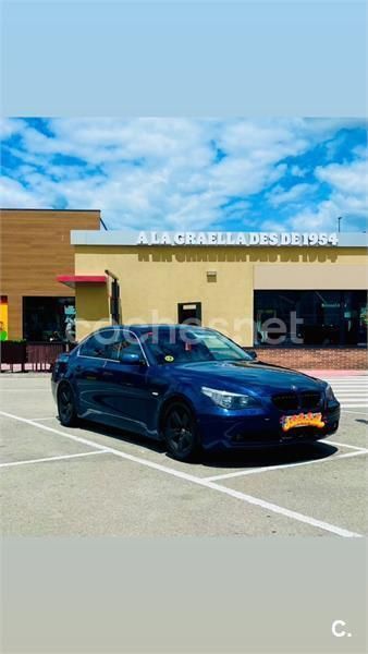 Usado BMW 520 163 CV (119 kW) 2006 Azul Berlina