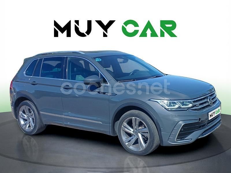 Gris / plata Usado 2021 VW Tiguan R-line SUV | 29.990 € (Precio justo) - Imagen 1/4