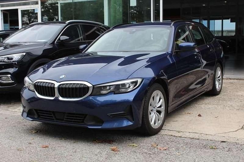 Usado BMW 318 150 CV (110 kW) 2020 Azul Familiar