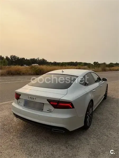 Usado Audi A7 Sportback S-Line 272 CV (200 kW) 2017 Blanco Utilitario