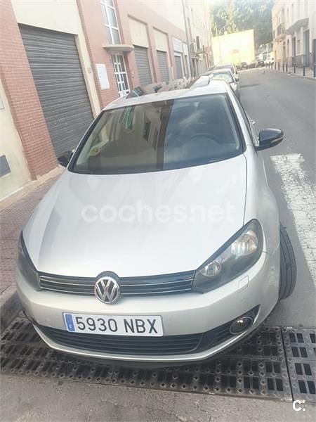 Usado VW Golf VI Sport 140 CV (102 kW) 2010 Gris / plata Utilitario