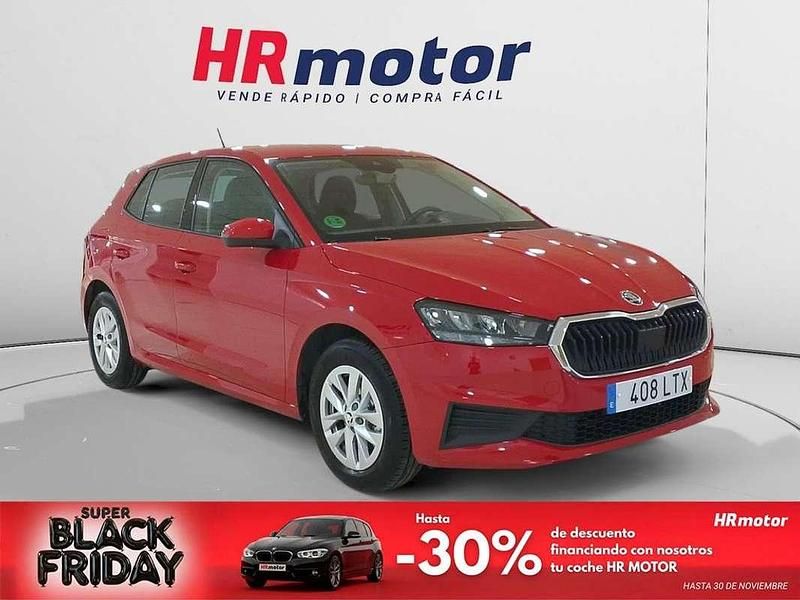 Rojo Usado 2021 Skoda Fabia Utilitario | 16.440 € (Precio justo) - Imagen 1/4
