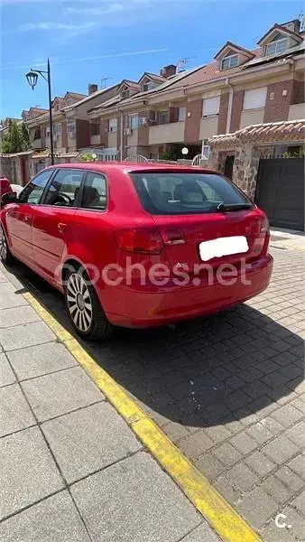 Usado Audi A3 Ambiente 140 HP (102 kW) 2007 Vermelho Citadino