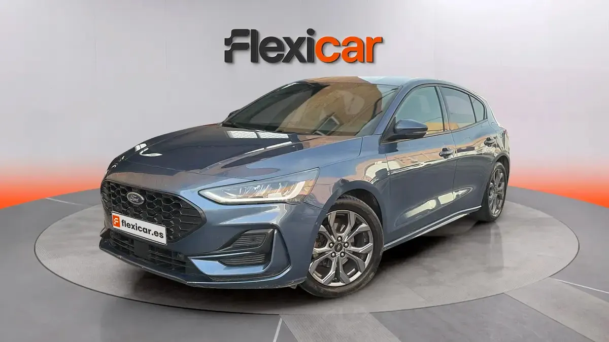 Usado Ford Focus ST-Line 125 CV (91 kW) 2023 Azul Berlina
