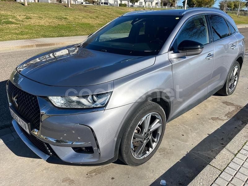 Gris / plata Usado 2021 DS Automobiles DS7 Crossback So Chic SUV | 15.600 € (Super precio) - Imagen 1/4