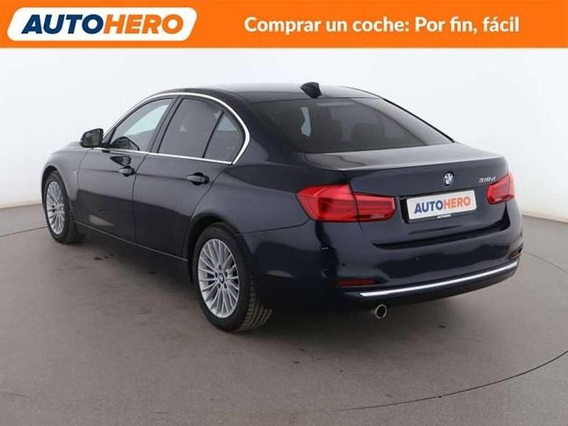 Usado BMW 318 Luxury Line 151 CV (111 kW) 2017 Azul Berlina