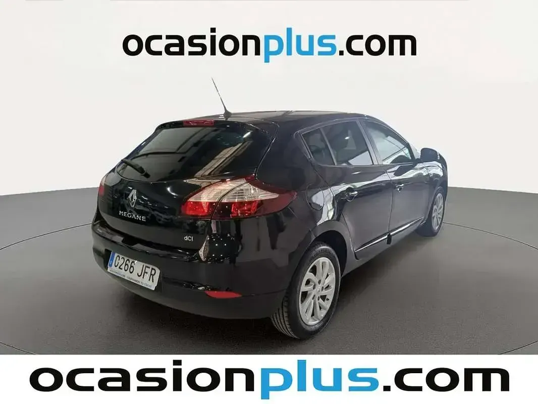 Usado Renault Mégane LIMITED 95 CV (69 kW) 2015 Negro Utilitario