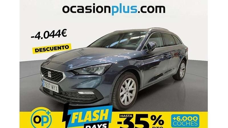 Usado Seat Leon ST Style 116 CV (85 kW) 2025 Gris Familiar