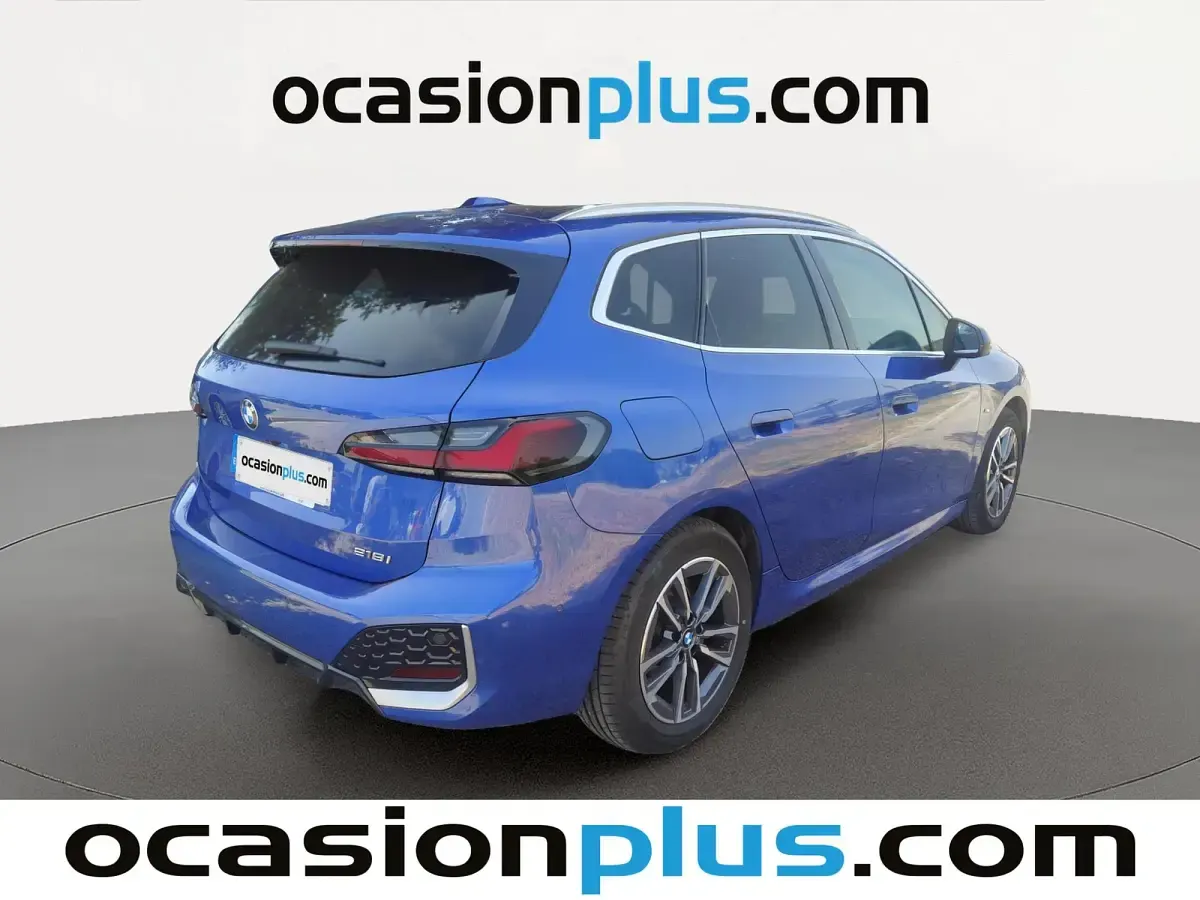 Usado BMW 218 Active Tourer 136 CV (100 kW) 2022 Azul Monovolumen