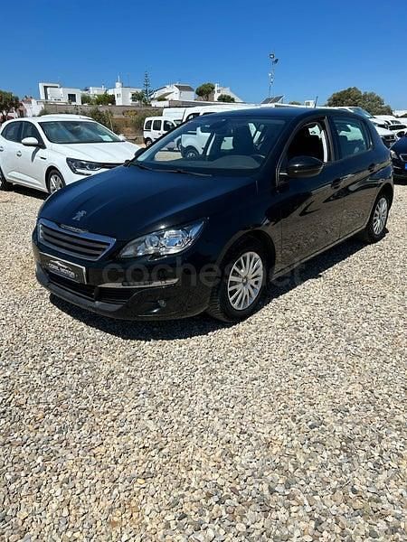 Usado Peugeot 308 Business-Line 100 CV (73 kW) 2016 Negro Berlina