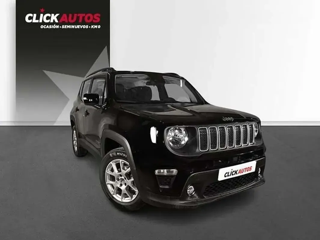 Käytetty Jeep Renegade Limited 121 HP (88 kW) 2024 Musta Katumaasturi