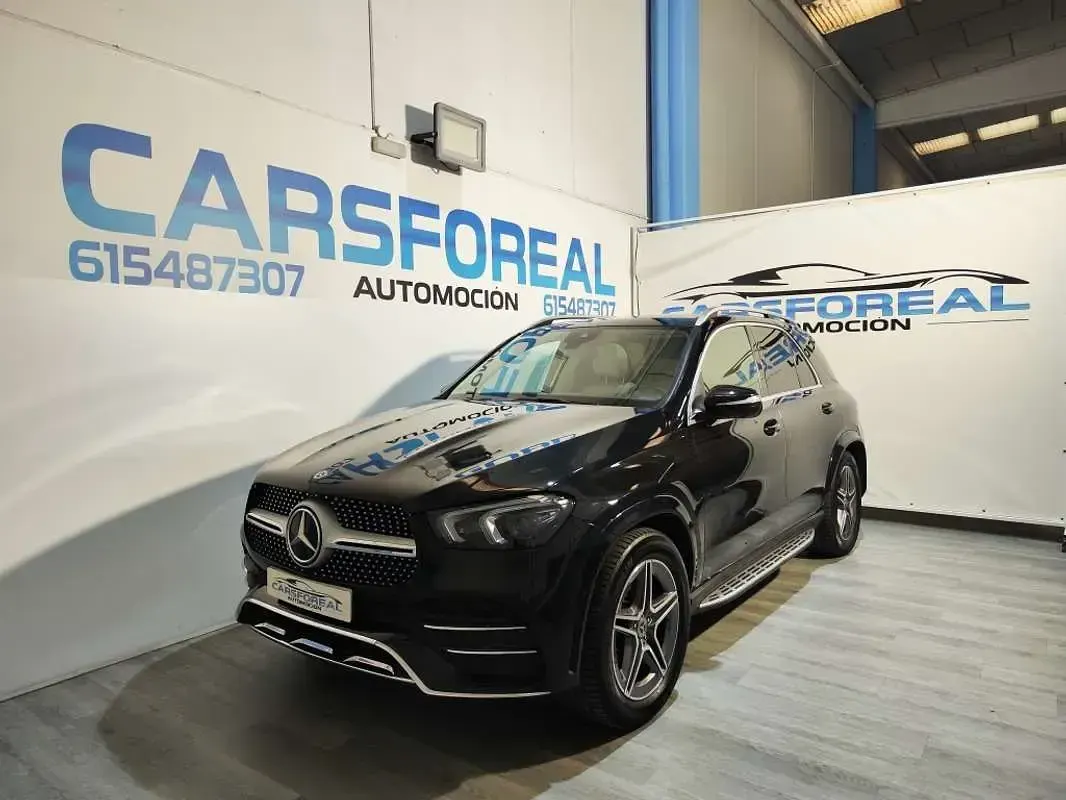 Usado Mercedes GLE300 245 CV (180 kW) 2021 Negro SUV