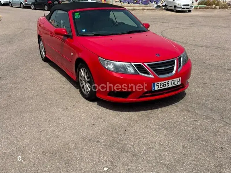 Usado Saab 9-3 Linear 175 CV (128 kW) 2009 Rojo Descapotable