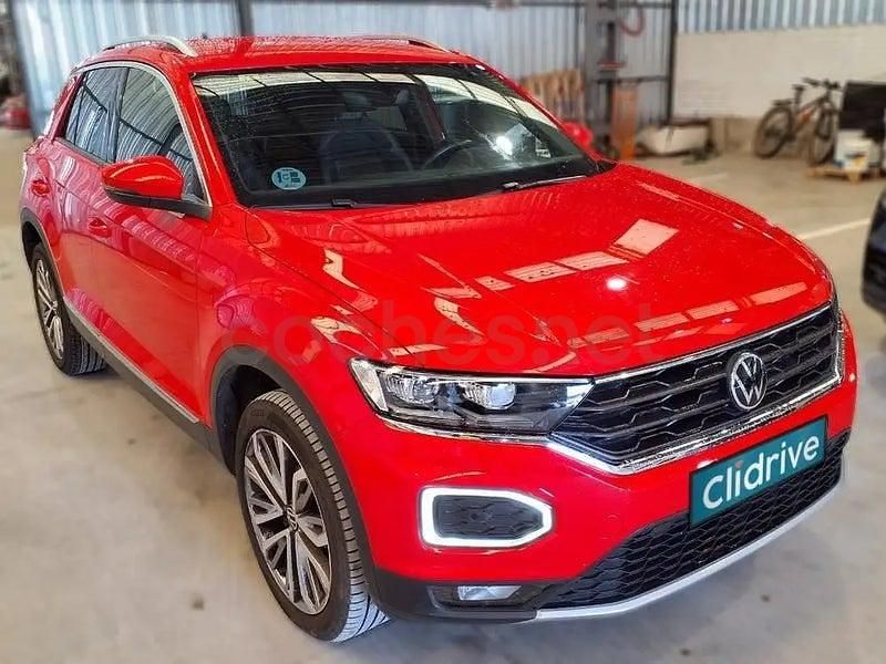 Usado VW T-Roc Sportline 150 CV (110 kW) 2020 Rojo SUV