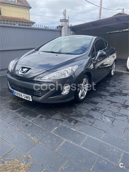 Usado Peugeot 308 CC 140 CV (102 kW) 2009 Gris / plata Descapotable