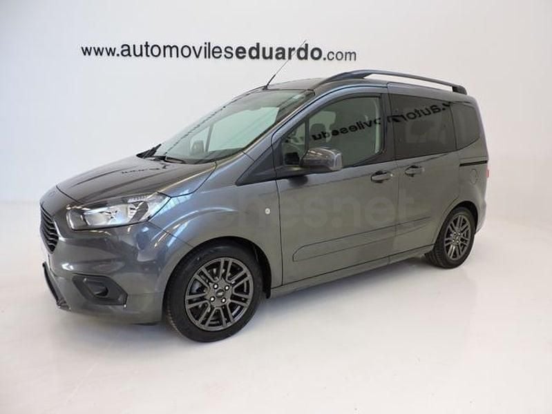 Gris / plata Usado 2019 Ford Tourneo Courier Sport Monovolumen | 16.500 € (Un poco caro) - Imagen 1/4