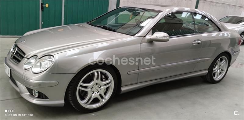 Usado Mercedes CLK55 AMG AMG 367 CV (269 kW) 2005 Gris / plata Coupe
