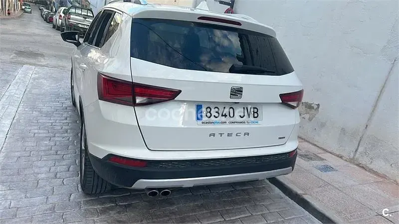 Usado Seat Ateca 4Drive 190 CV (139 kW) 2017 Blanco SUV