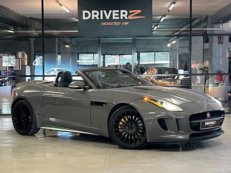 Usado Jaguar F-Type 380 CV (279 kW) 2017 Gris / plata Descapotable