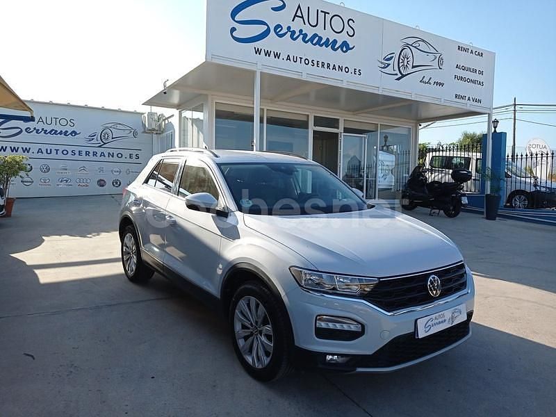 Blanco Usado 2021 VW T-Roc Advance SUV | 24.450 € (Precio justo) - Imagen 1/4
