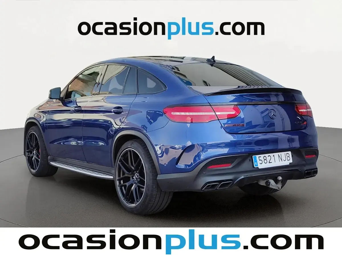 Usado Mercedes S63 AMG AMG 585 CV (430 kW) 2019 Azul Coupe