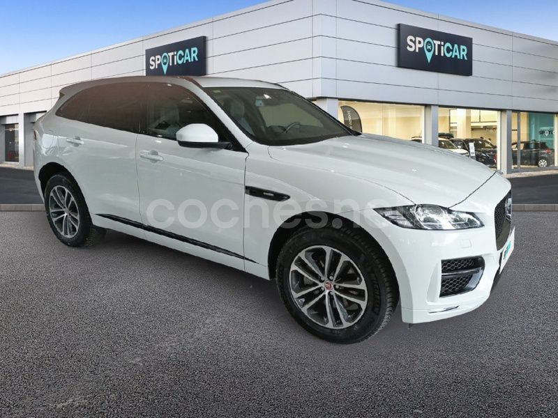 Usado Jaguar F-Pace R-Sport 180 CV (132 kW) 2017 Blanco SUV