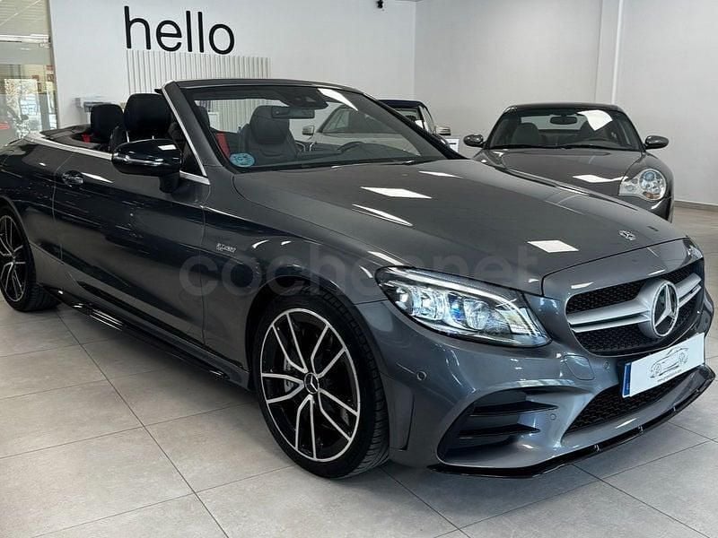 Usado Mercedes C43 AMG AMG 390 CV (286 kW) 2019 Gris / plata Descapotable
