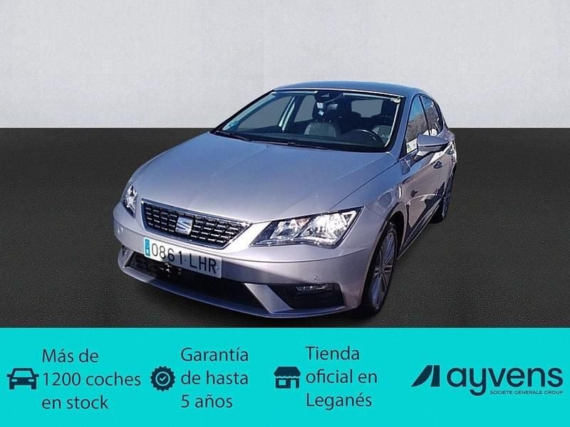 Usado Seat Leon XCELLENCE 130 CV (95 kW) 2020 Gris plata Berlina
