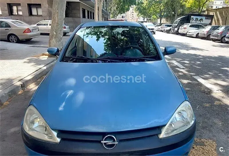 Usado Opel Corsa Elegance 90 CV (66 kW) 2001 Azul Utilitario