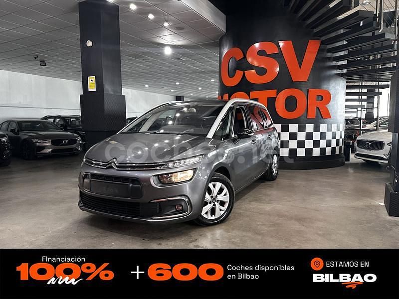 Gris / plata Usado 2022 Citroën C4 SpaceTourer Feel Monovolumen | 16.450 € (Buen precio) - Imagen 1/4