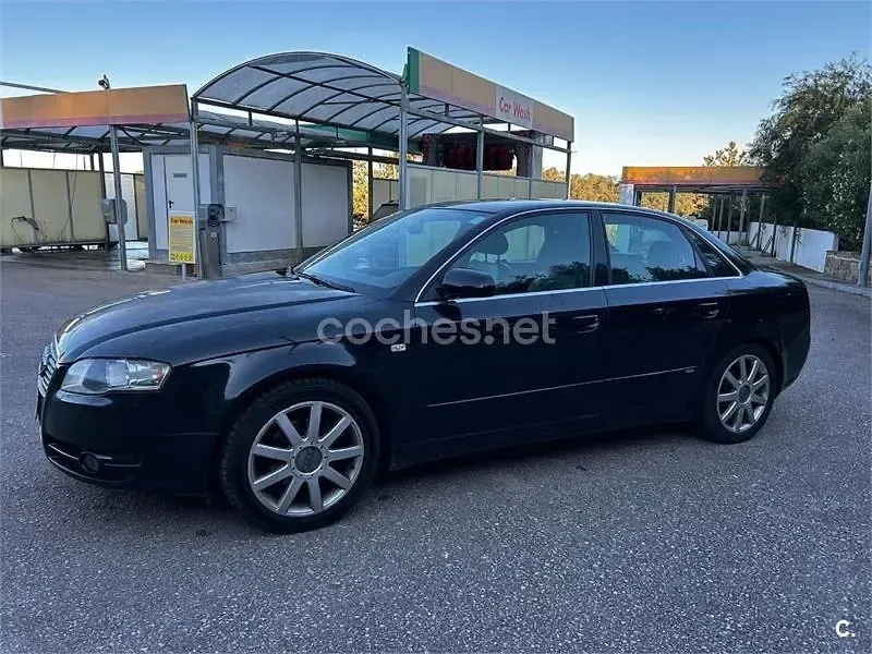 Usado Audi A4 S-Line 140 CV (102 kW) 2005 Negro Berlina