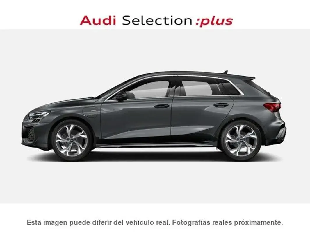 Usado Audi A3 Sportback e-tron S-Line 204 CV (150 kW) 2025 Gris Utilitario