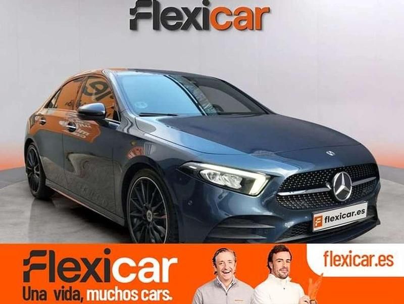 Azul Usado 2020 Mercedes A200 Berlina | 24.290 € (Buen precio) - Imagen 1/4