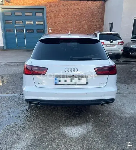 Usado Audi A6 326 CV (239 kW) 2017 Blanco Familiar