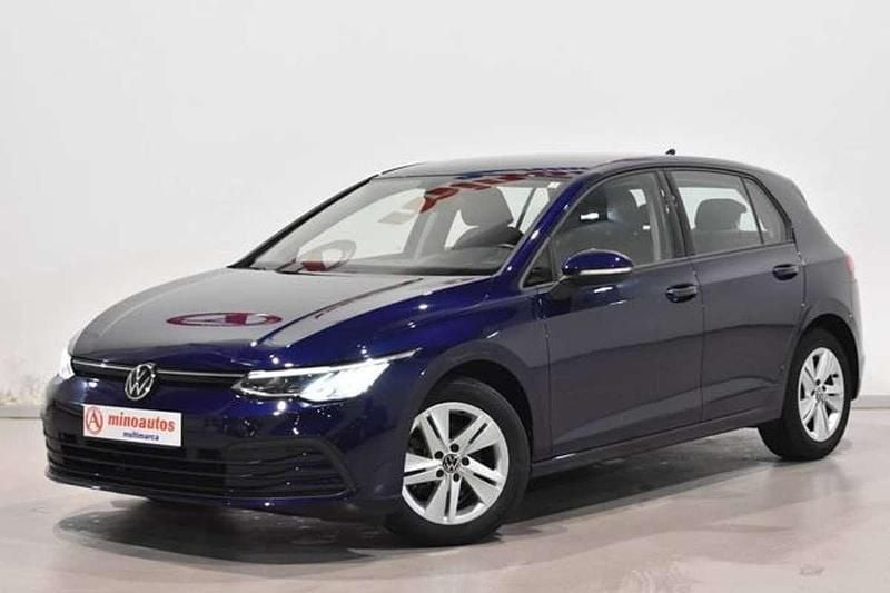 Usado VW Golf VIII Life 151 HP (111 kW) 2020 Azul Citadino